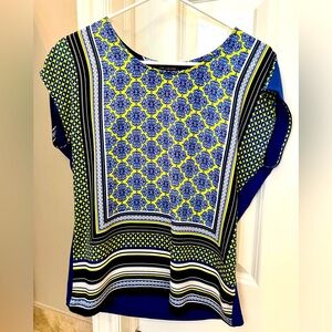The Limited top in yellow and blue. Like new size S.